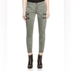 Anthropologie Blank NYC Skinny Zipper Cargo Pants | Gray Womens Size 27